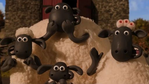Fåret Shaun och monstret på bondgården